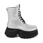 Womens KOI x The Twilight Saga Vampire Skin Boot - Silver - Available Now