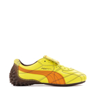 Womens Fenty x PUMA Avanti LS Stitched Athletic Shoe - Lime Sheen / Pumpkin Pie - Available Now