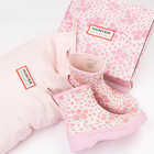 Womens Hunter x LoveShackFancy Play Rain Boot - Rose Heart