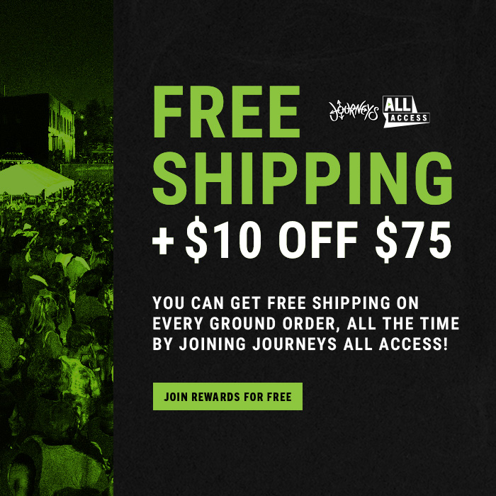 Free Shipping + $10 Off $75. Join Journeys All Access