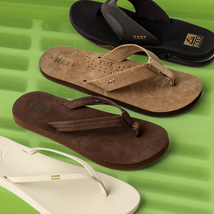 Easy sandals for spring. Shop Reef