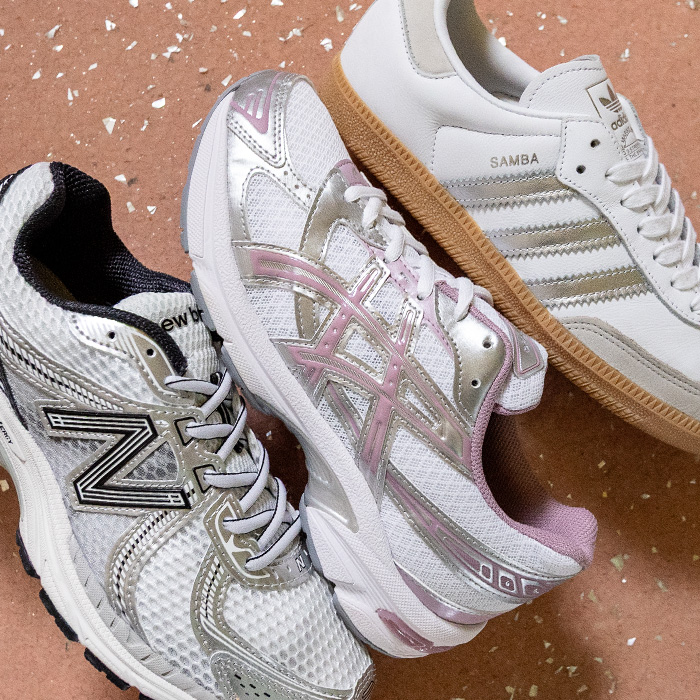 Shop Trending Metallics in ASICS, adidas, New Balance and more