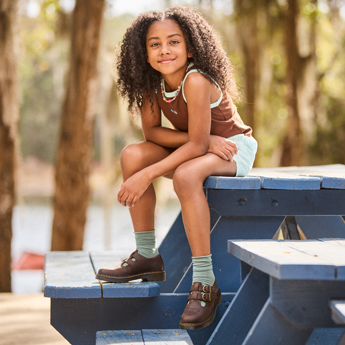 Shop casual summer shoes for kidz in Dr. Martens and more