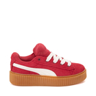 Womens Fenty x PUMA Creeper Phatty Corduroy Athletic Shoe - Red / Warm White / Gum - Available Now