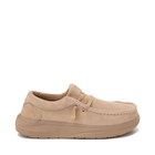 Womens HEYDUDE Wendy Comf Suede Slip-On Casual Shoe -Tan - Available Now