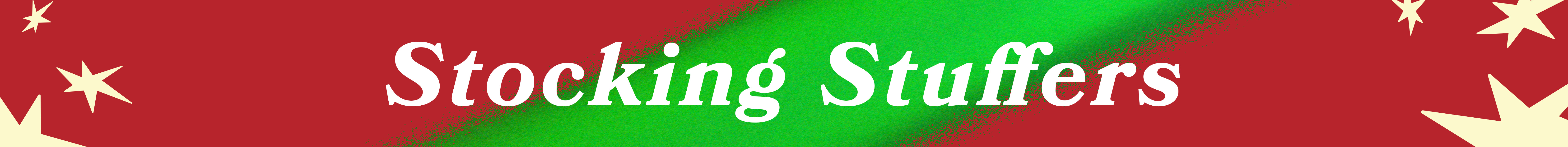 Stocking Stuffers brand header image