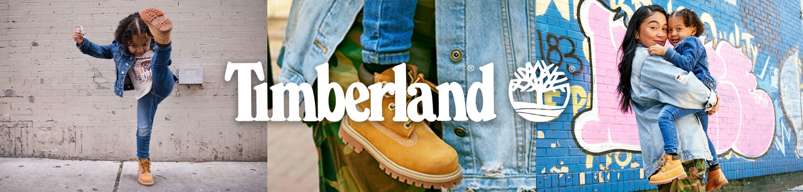 Timberland brand header image