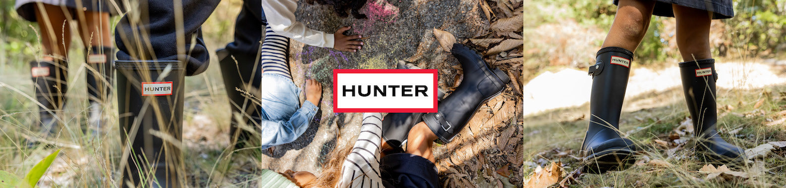 Hunter brand header image