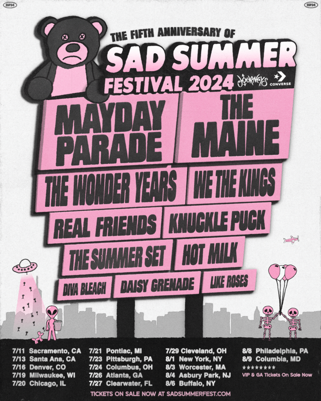 Sad Summer Fest 2024 Presented by Journeys