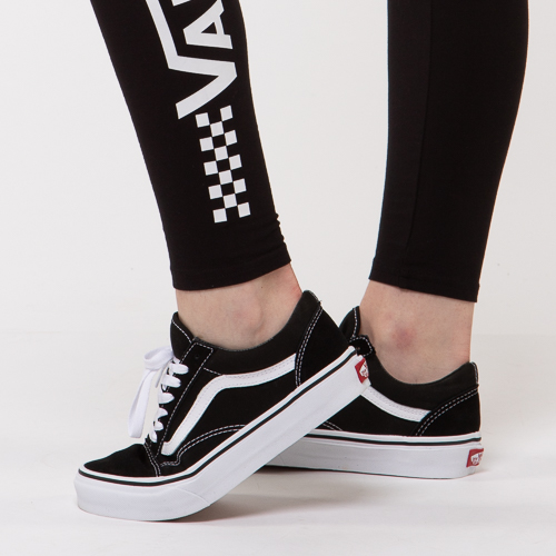 black vans shoes women's