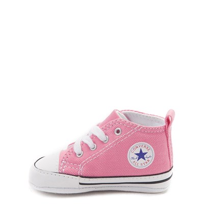 baby pink converse high tops