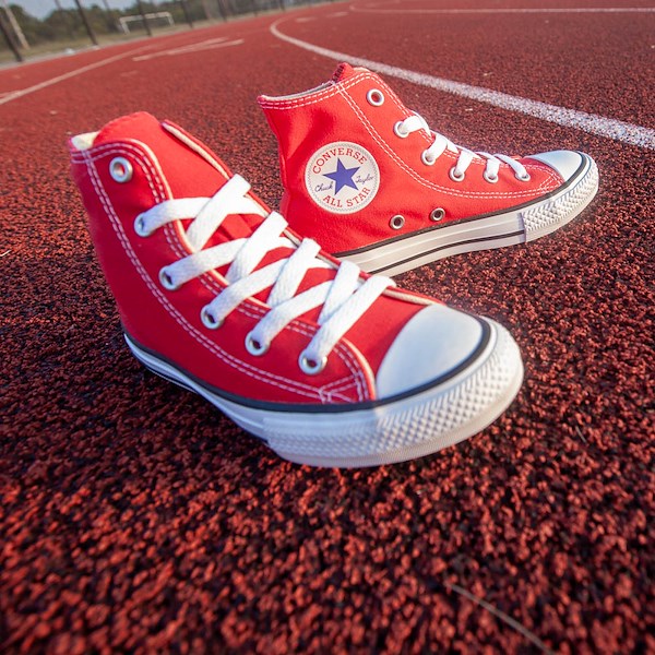 alternate view Converse Chuck Taylor All Star High-Top Sneaker - Little Kid - RedHERO