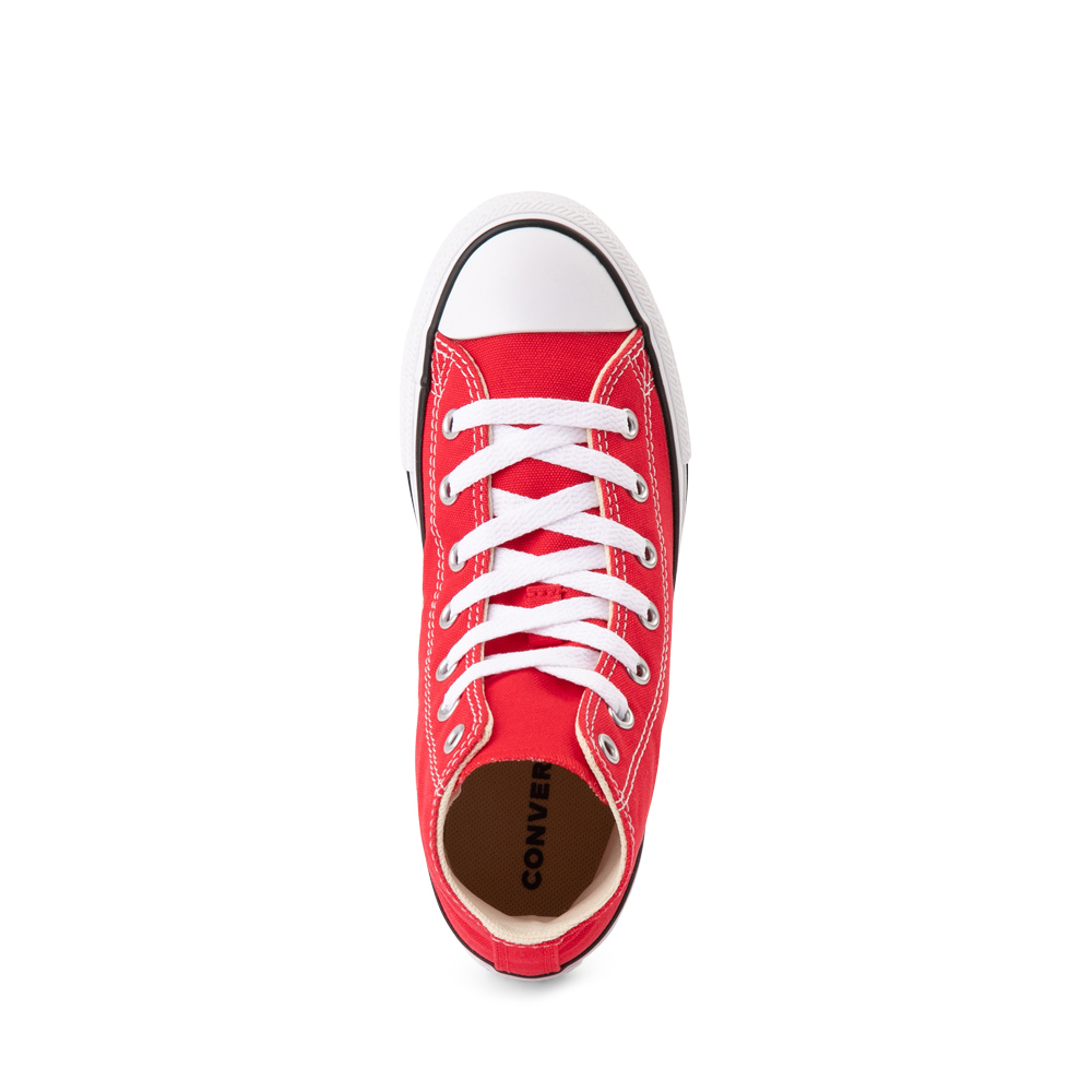 childrens red converse boots