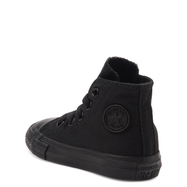 Converse Chuck Taylor All Star Hi Sneaker - Baby / Toddler - Black Monochrome | Journeys Kidz