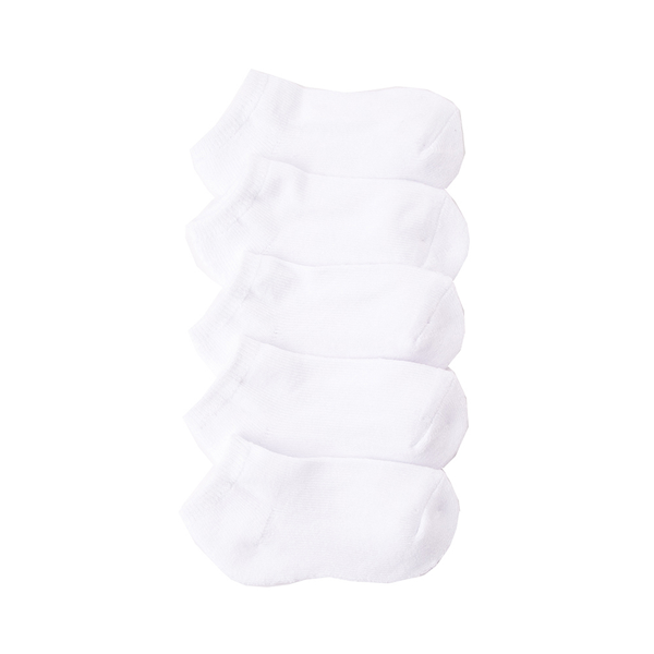 Main view of Footie Socks 5 Pack - Toddler - White