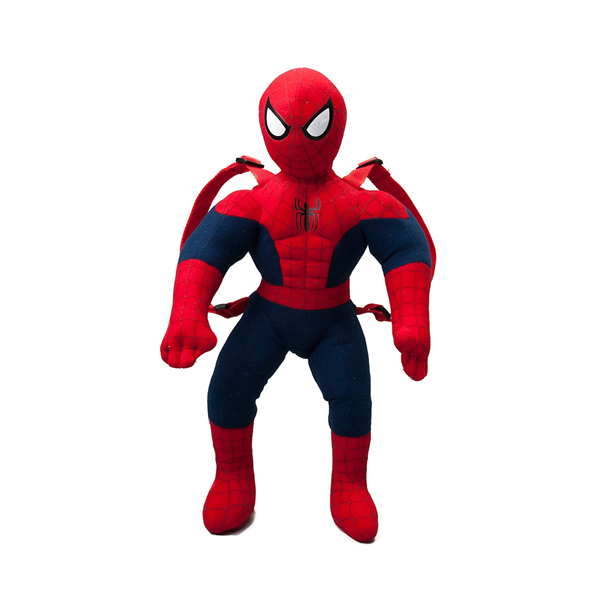 Main view of Spider-Man Plush Backpack