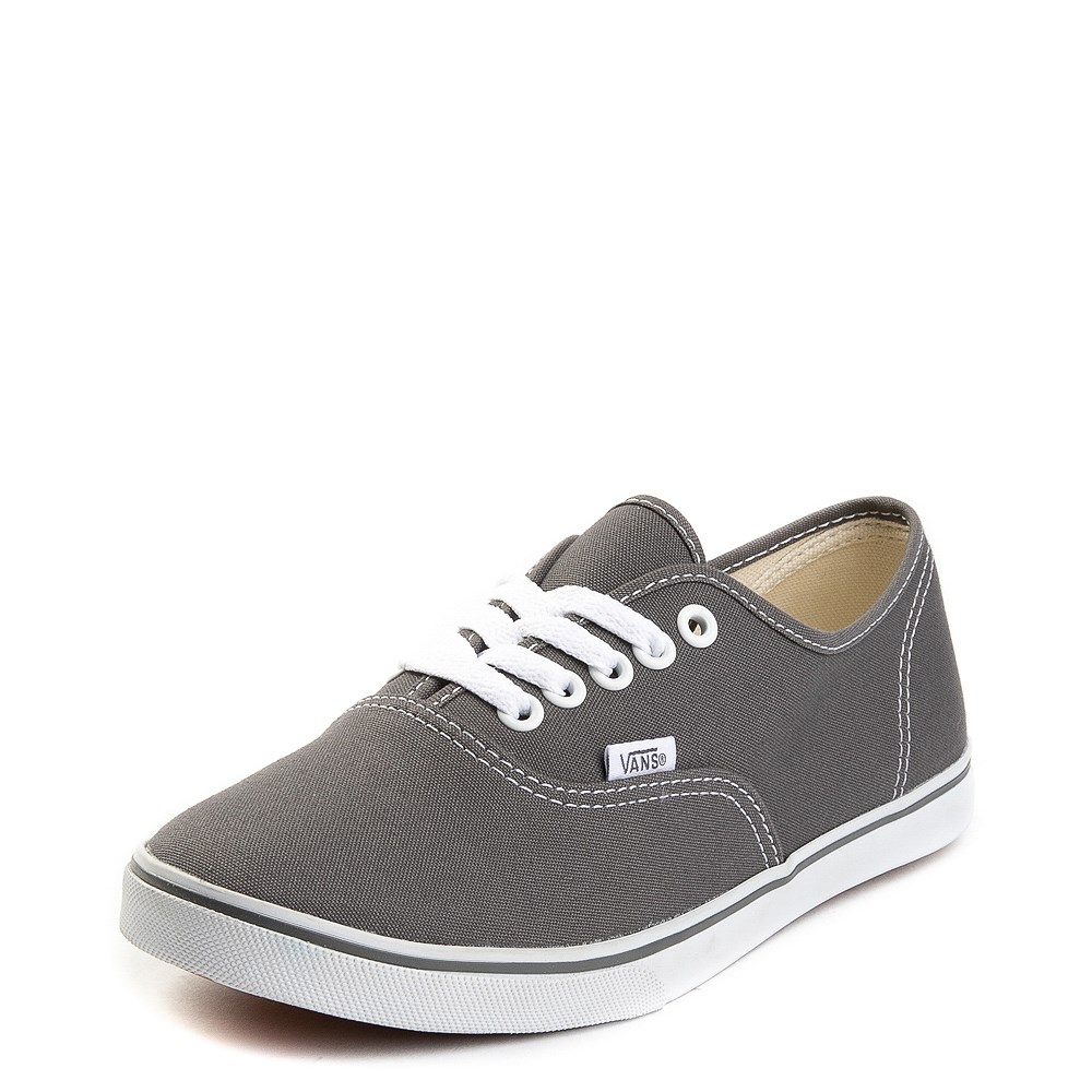 vans authentic lo pro skate shoe grey