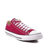 Maroon converse 2024 low tops