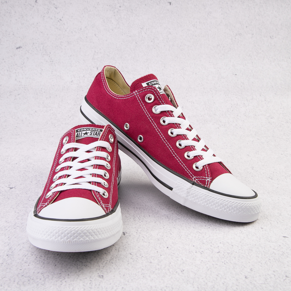 converse shoes burgundy