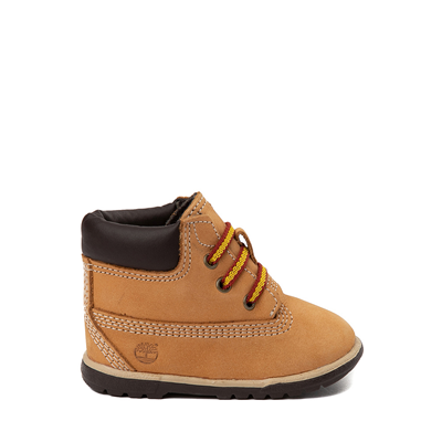 Alternate view of Timberland 6&quot; Hard Sole Bootie - Baby - Wheat