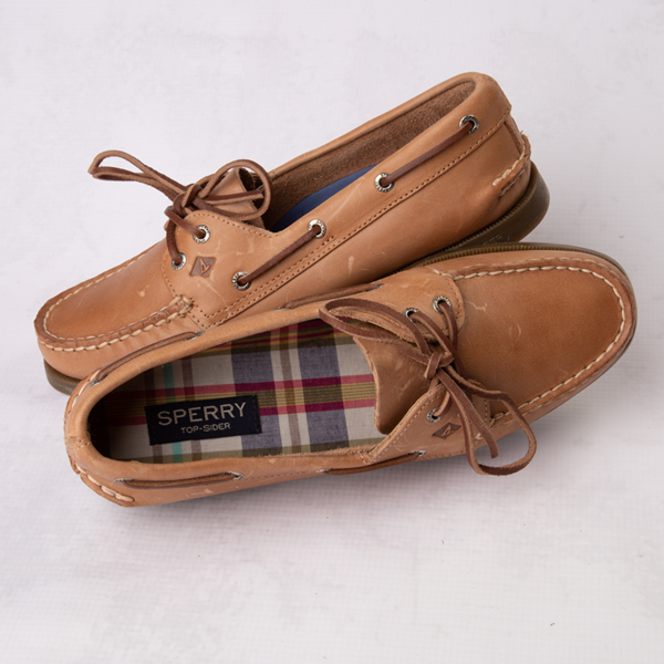 alternate view Womens Sperry Top-Sider Authentic Original Boat Shoe - TanTHERO