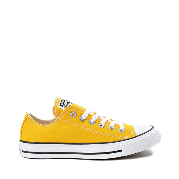 yellow converse tennis shoes