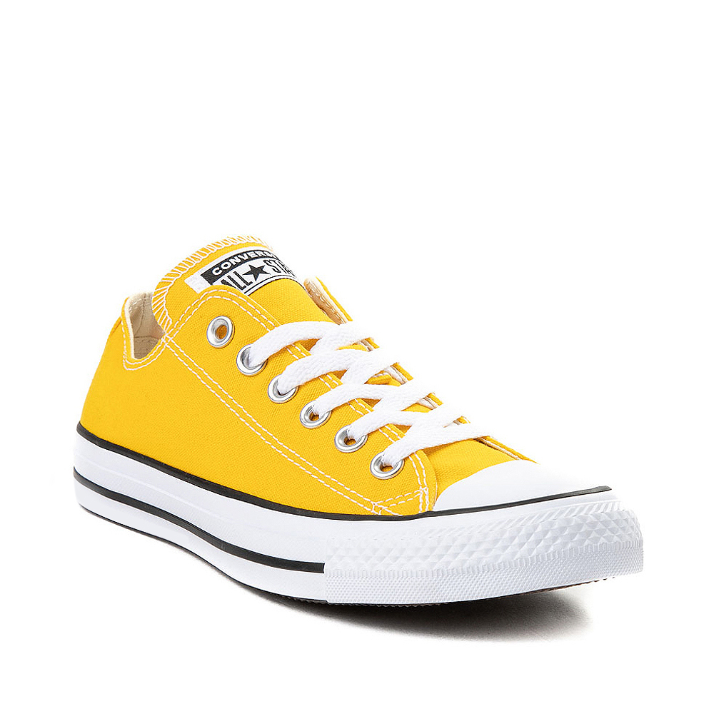 womens yellow converse shoes