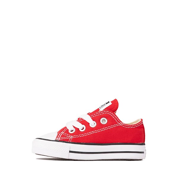 alternate view Converse Chuck Taylor All Star Low-Top Sneaker - Baby / Toddler - RedALT1