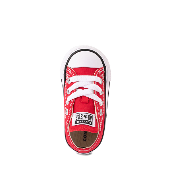 alternate view Converse Chuck Taylor All Star Lo Sneaker - Baby / Toddler - RedALT2