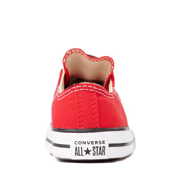 alternate view Converse Chuck Taylor All Star Low-Top Sneaker - Baby / Toddler - RedALT4