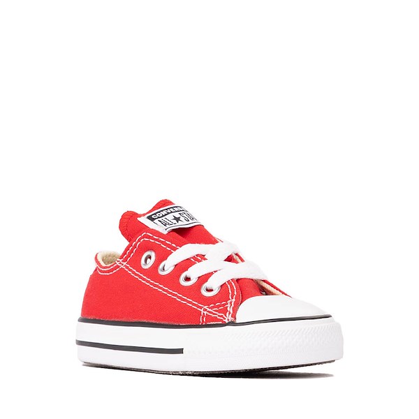 alternate view Converse Chuck Taylor All Star Low-Top Sneaker - Baby / Toddler - RedALT5