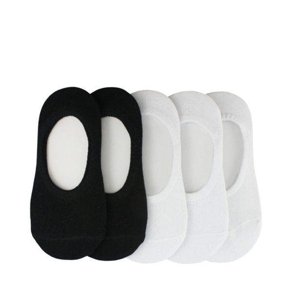 Main view of No-Show Liners 5 Pack - Toddler - Black / White