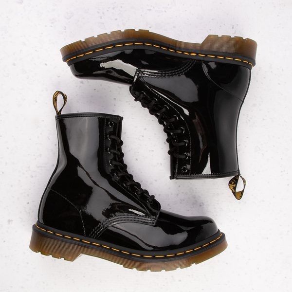 alternate view Womens Dr. Martens 1460 8-Eye Patent Boot - BlackTHERO