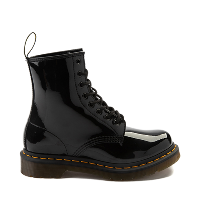 Alternate view of Womens Dr. Martens 1460 8-Eye Patent Boot - Black