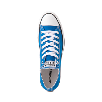 black and blue converse
