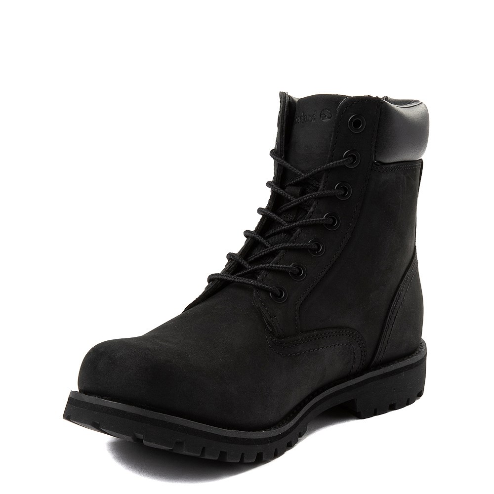 6 inch black timberland boots
