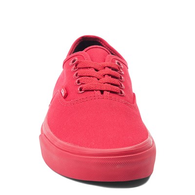 vans authentic skate shoe red monochrome