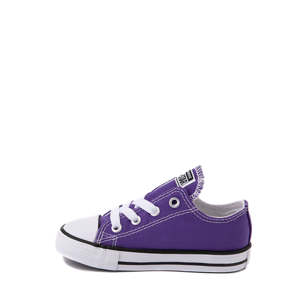 alternate view Converse Chuck Taylor All Star Lo Sneaker - Baby / Toddler - PurpleALT1