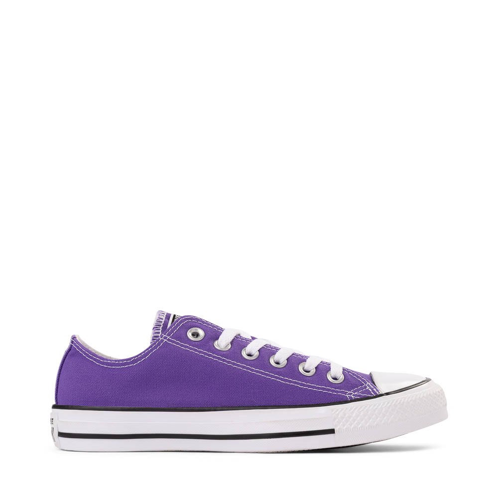 purple and white converse