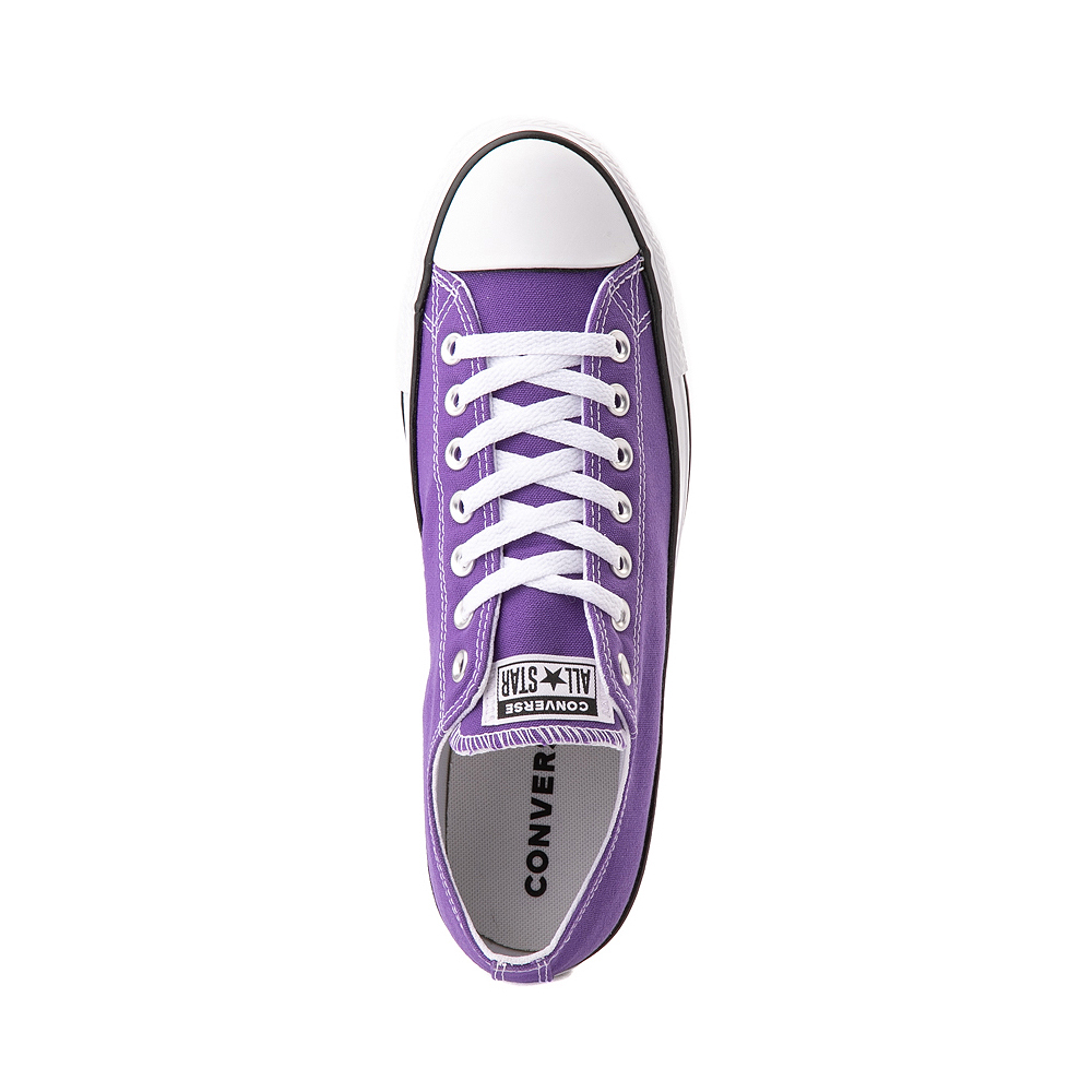 purple metallic converse
