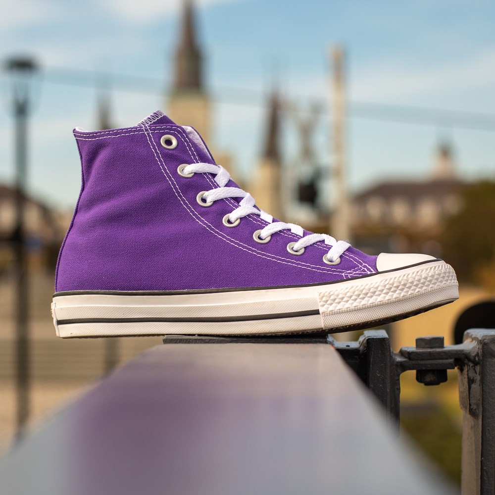 purple converse journeys