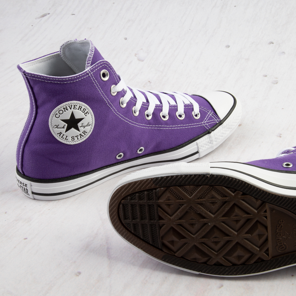 platform converse purple