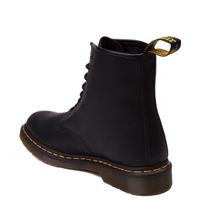dr martens black greasy