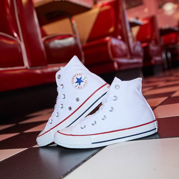 alternate view Converse Chuck Taylor All Star High-Top Sneaker - Little Kid - WhiteHERO