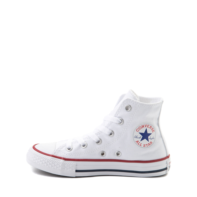 girls white converse high tops