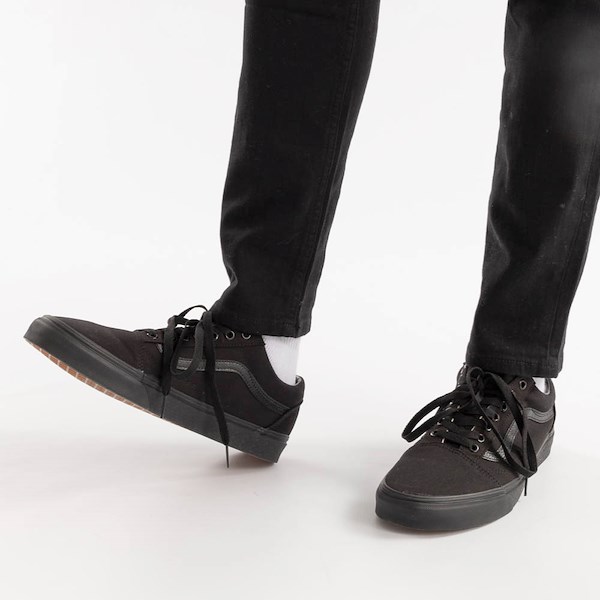 Vans Old Skool Skate Shoe - Black Monochrome