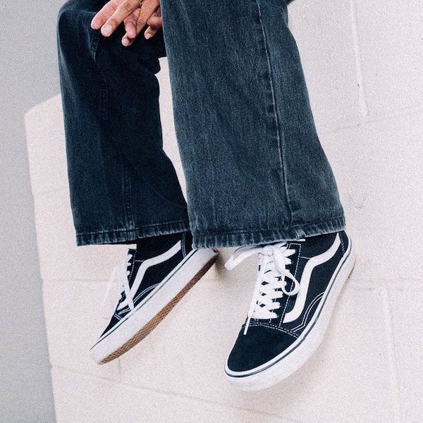 Vans Old Skool Skate Shoe - Black
