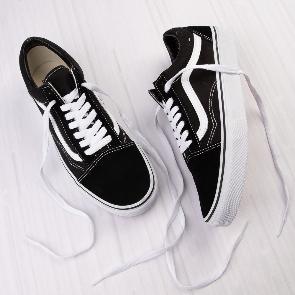 Ithaca Op de kop van aansporing Vans Old Skool Skate Shoe - Black | Journeys