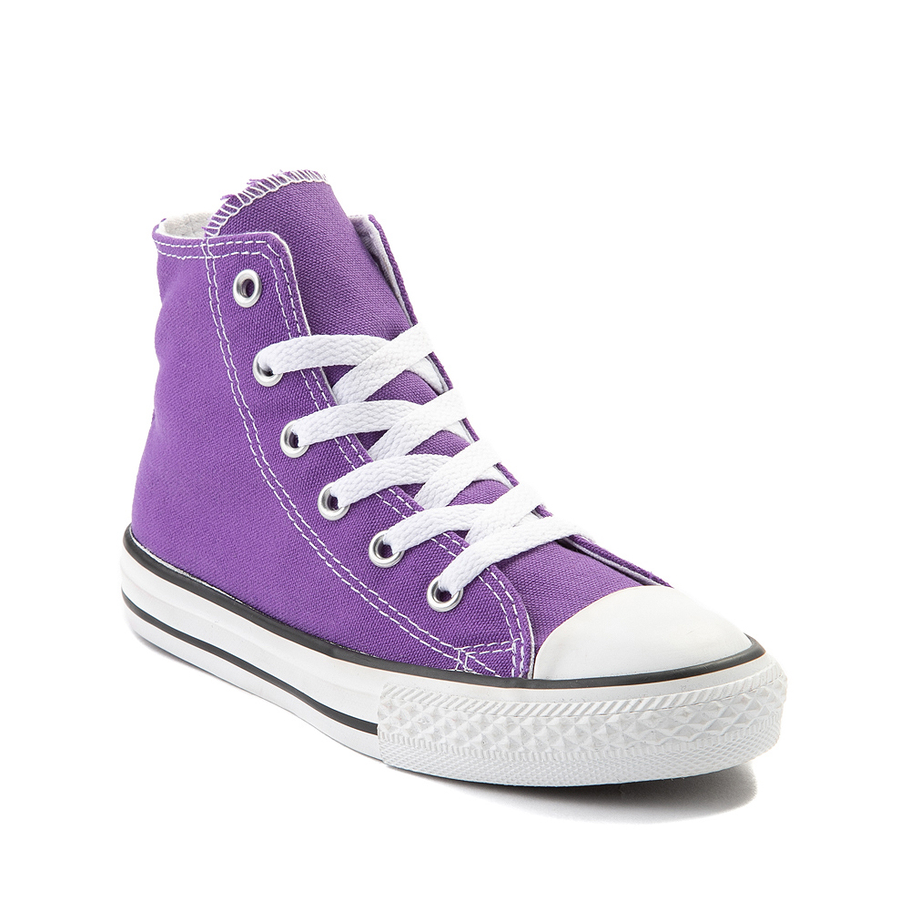 bright purple converse