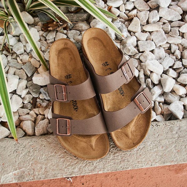 alternate view Mens Birkenstock Arizona Slide Sandal - MochaHERO